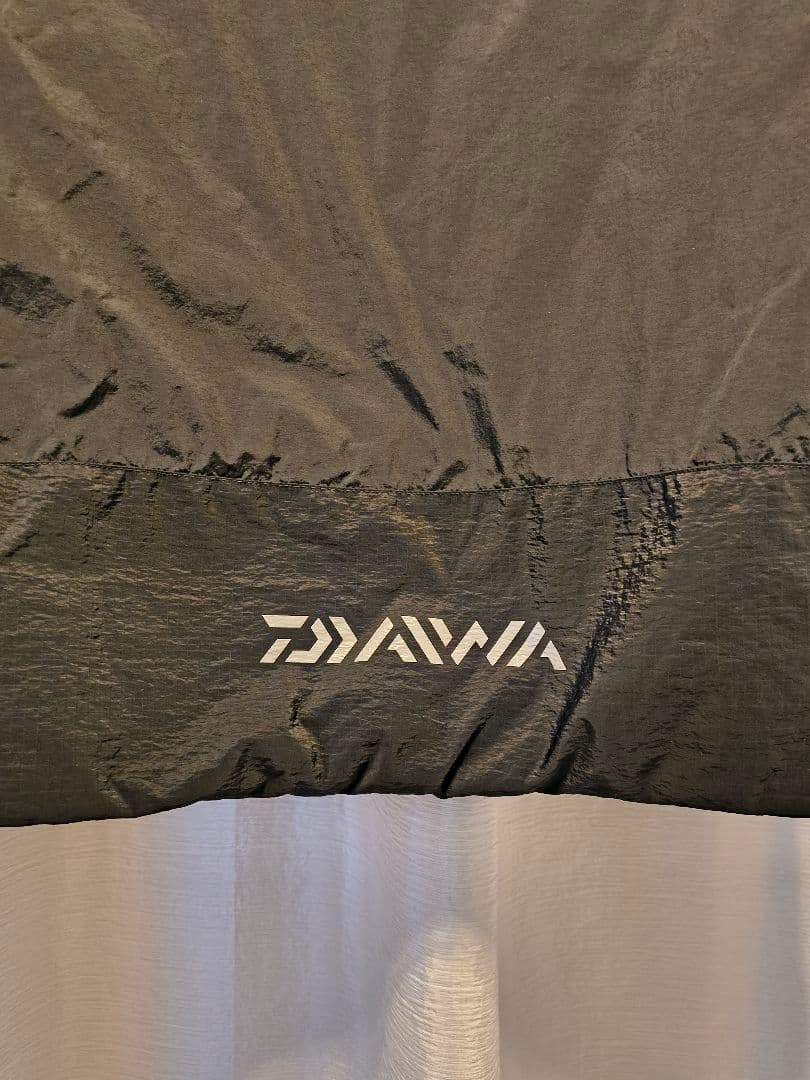 Daiwa プリマロフト　DJ 2424 ブラック レインウェア フード付き