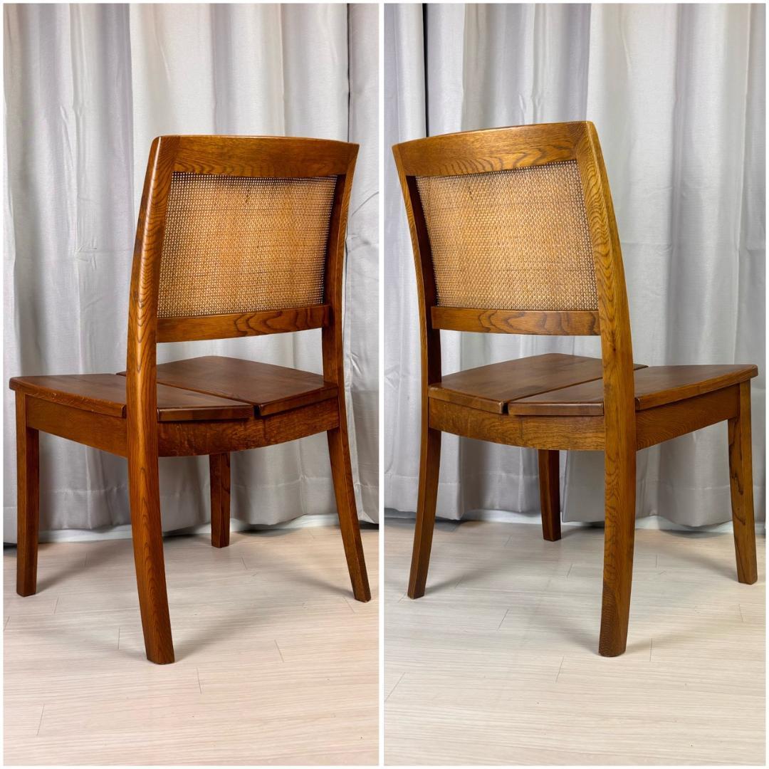 ヴィンテージ 浜本工芸 ラタン ダイニングチェア