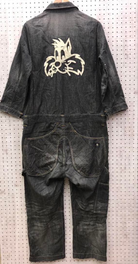 ヴィクトリアGAVIAL ガヴィル ブラックシャンブレー ジャンプスーツ