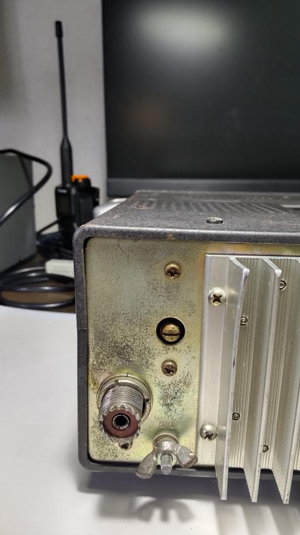トリオTS-120V HF10W 機の修理品+マイク FT8入門に？