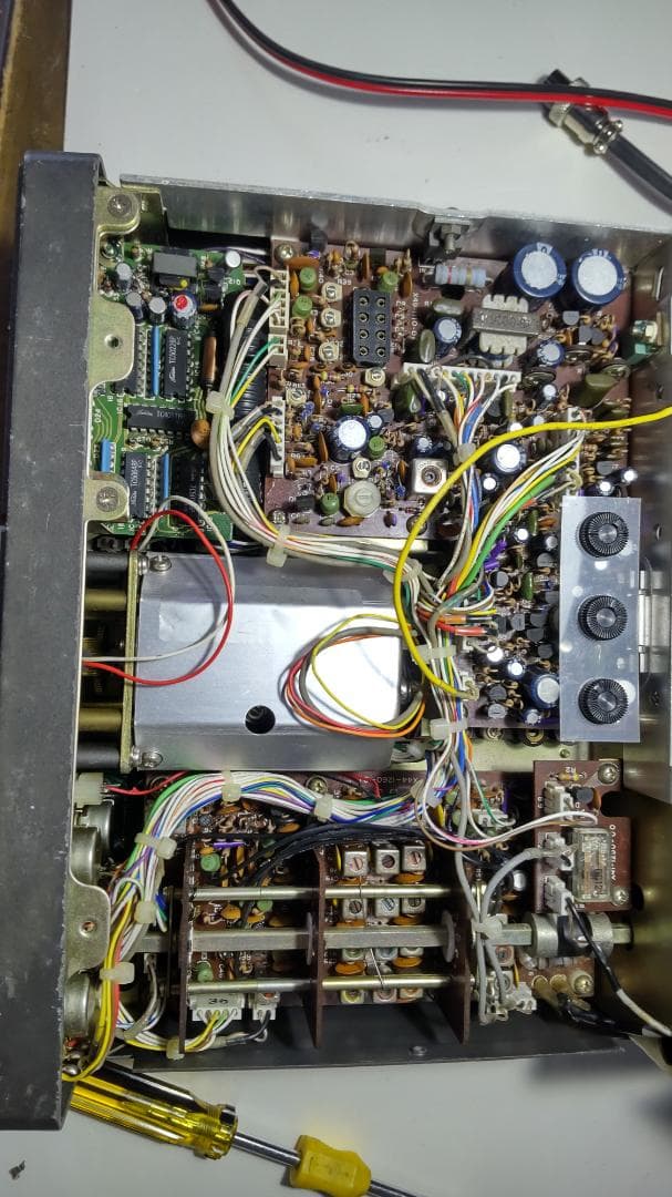 トリオTS-120V HF10W 機の修理品+マイク FT8入門に？