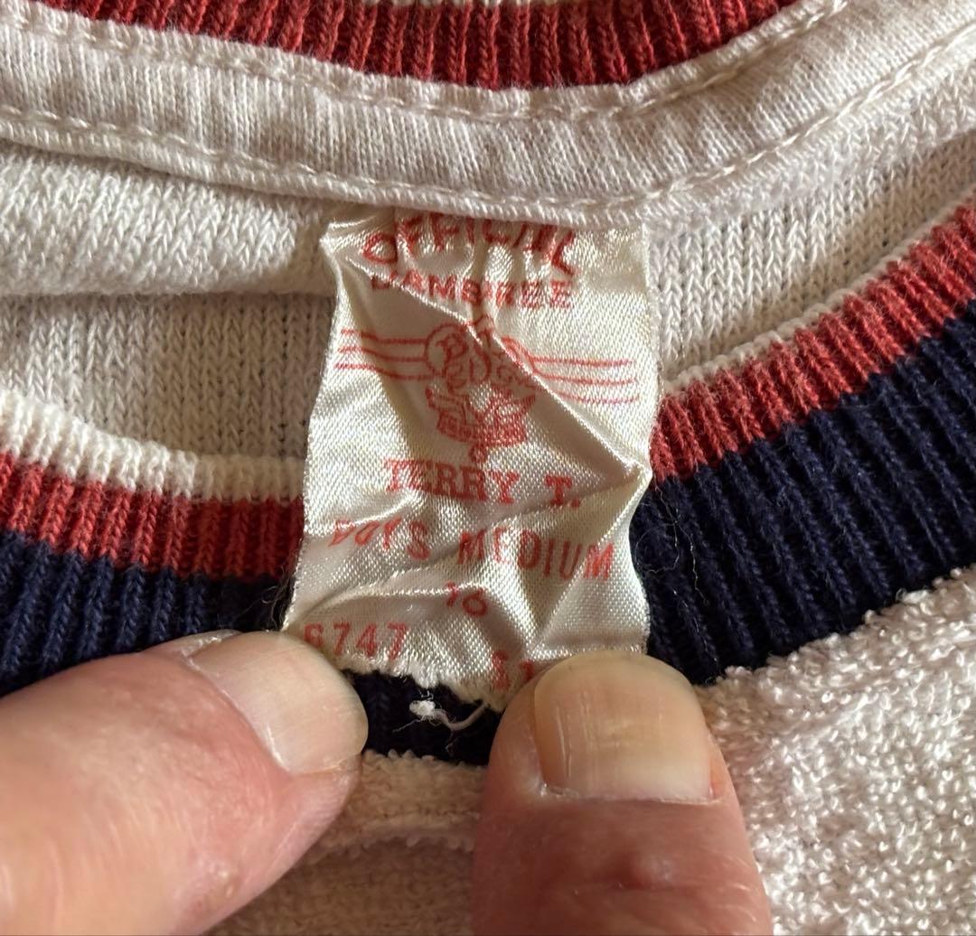 50s USA製 BSA ボーイスカウト ビンテージ 半袖スウェット トレーナー