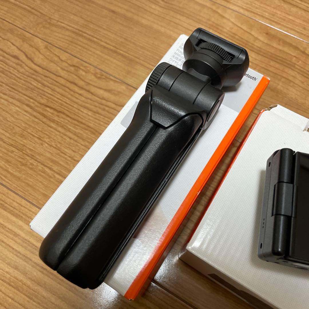 【美品】SONY VLOGCAM ZV-1F & シューティンググリップ セット