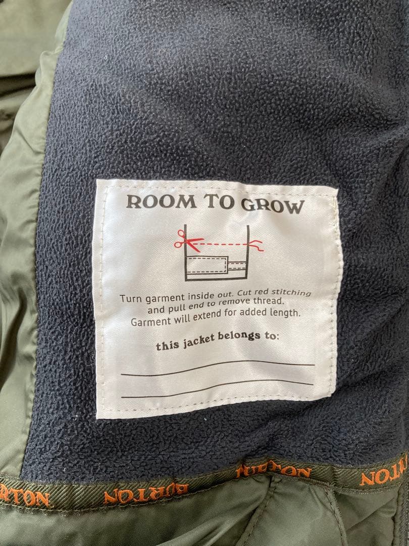 Burton キッズ ジュニア 子供 上下セット スノーボード ウェア サイズS