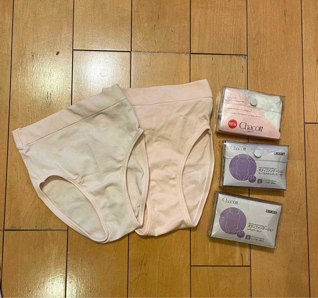 バレエ用レオタードセット 8点（ステージショーツ付き）