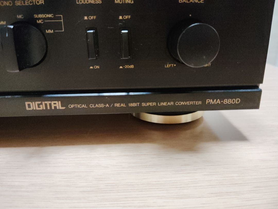 【Ddoam365】DENON PMA-880D プリメインアンプ　動作品