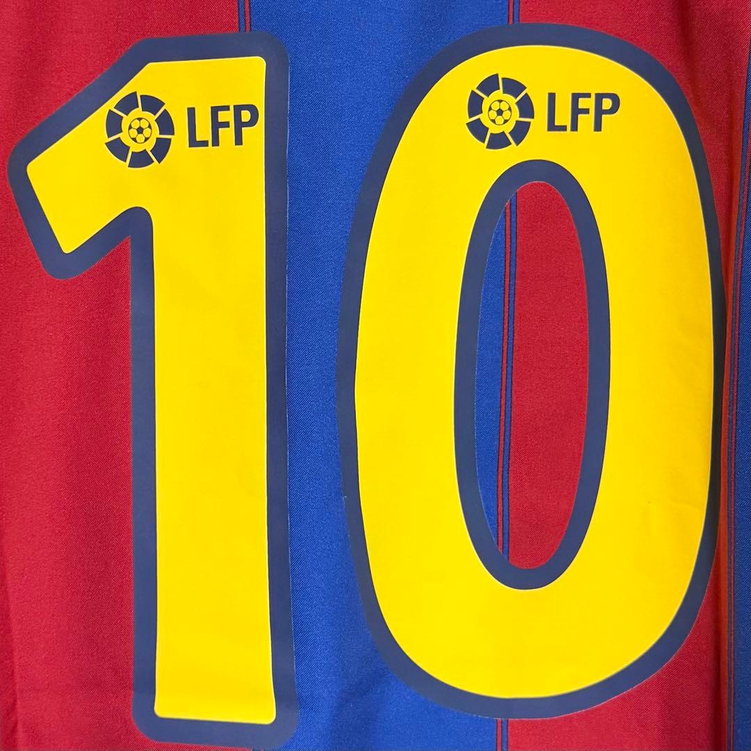 【新品/タグ付き】03/04 FCバルセロナ♯10 ロナウジーニョ 【Lサイズ】