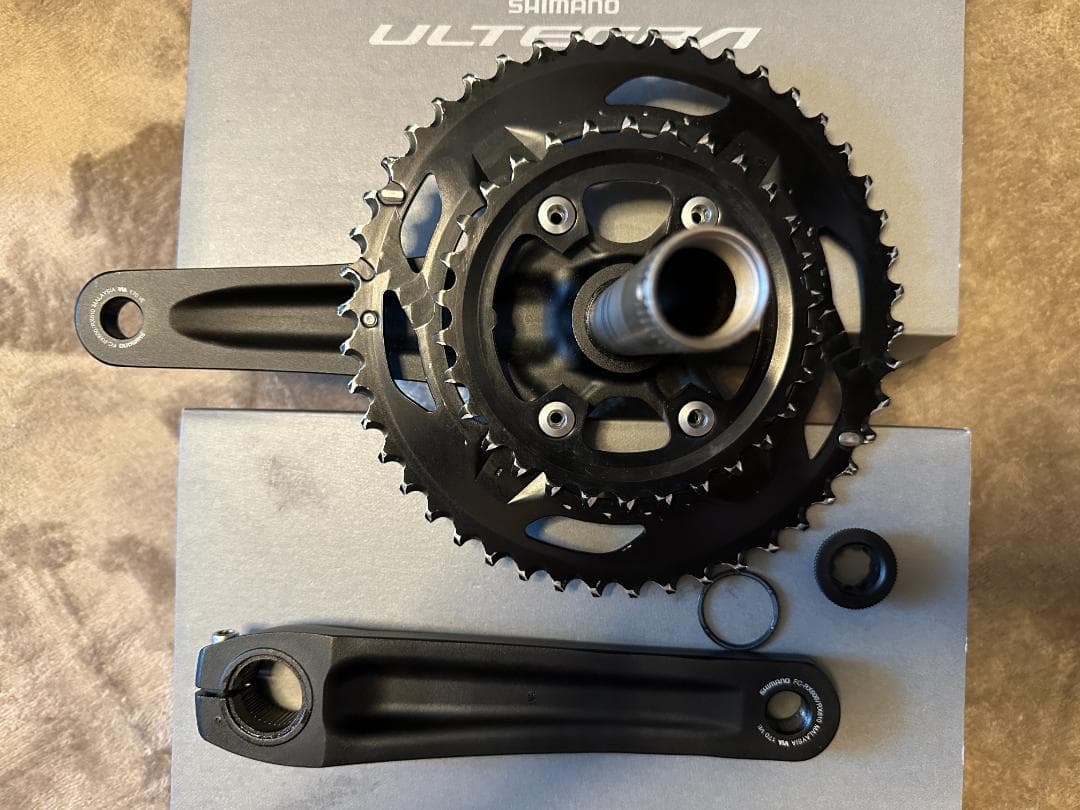 シマノ クランクセット GRX 600-10 46/30T 170mm 美品