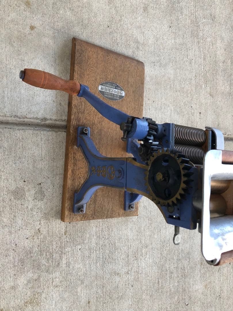 田中式 製麺機 手動式 (E65)