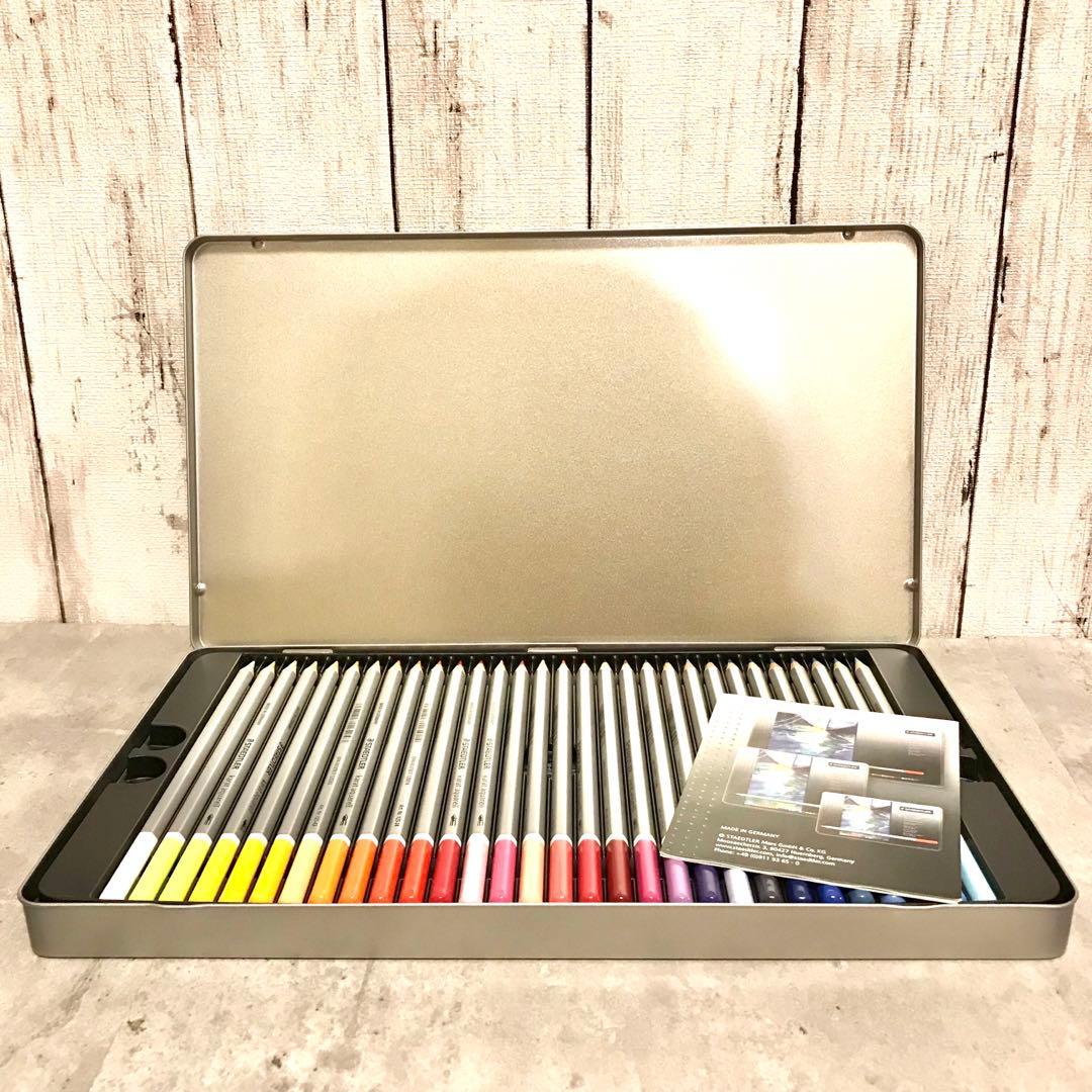 新品未使用　ステッドラー 色鉛筆 60色 水彩色鉛筆 カラトアクェレル