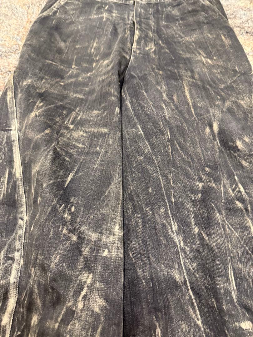 tihana miksa デザイナー デニムパンツ y2k バギー