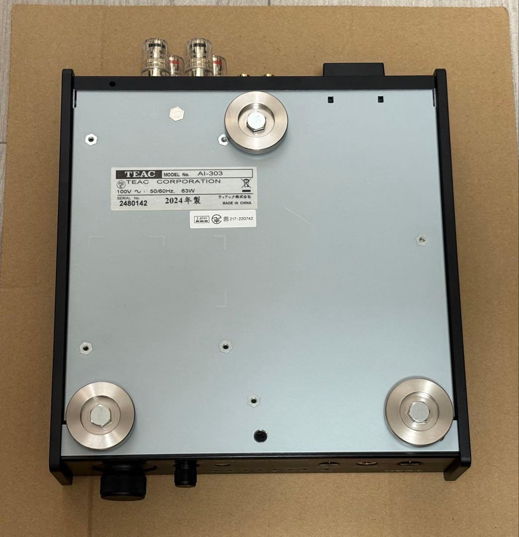 TEAC AI-303 ブラック