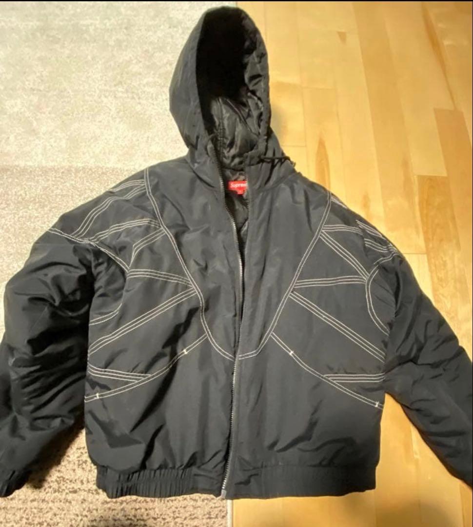 supreme zigzag ナイロンジャケット