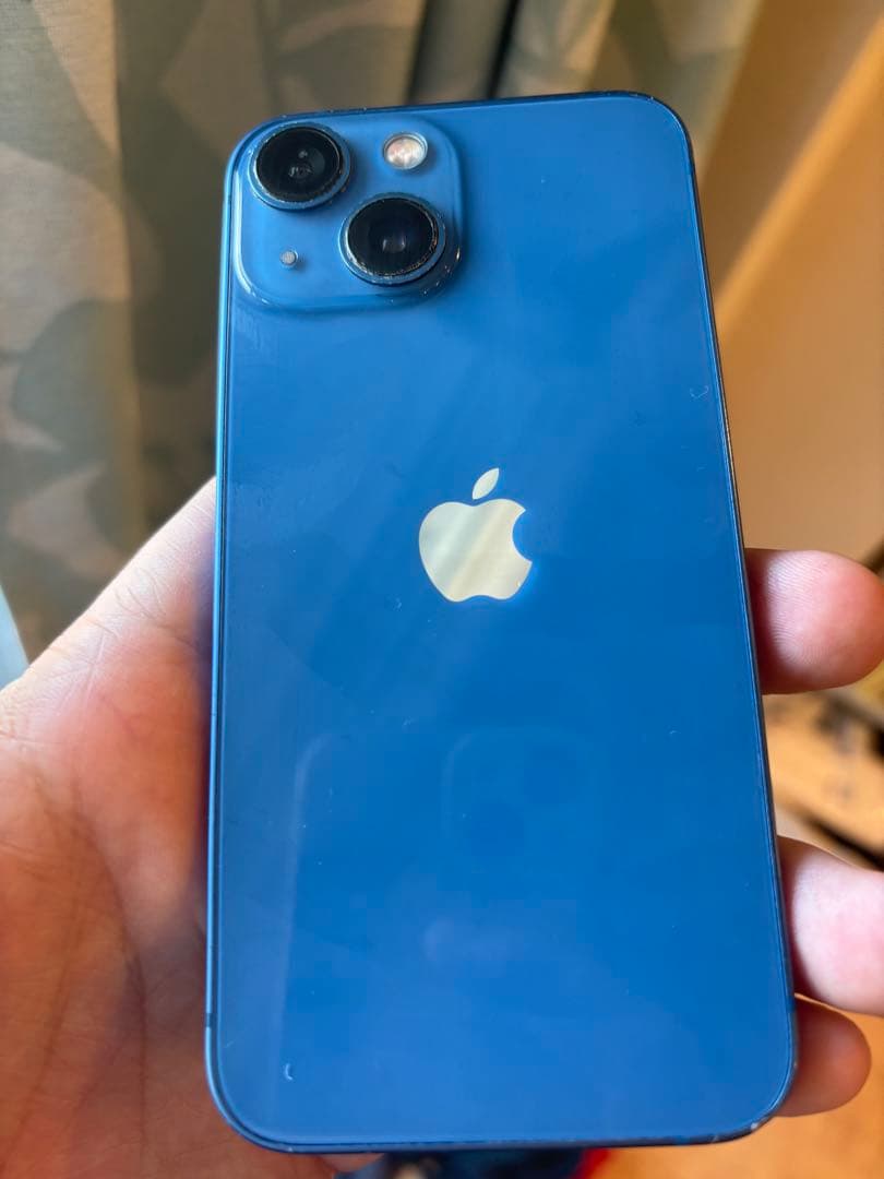 【中古】iPhone 13 mini 本体　ブルー　128GB