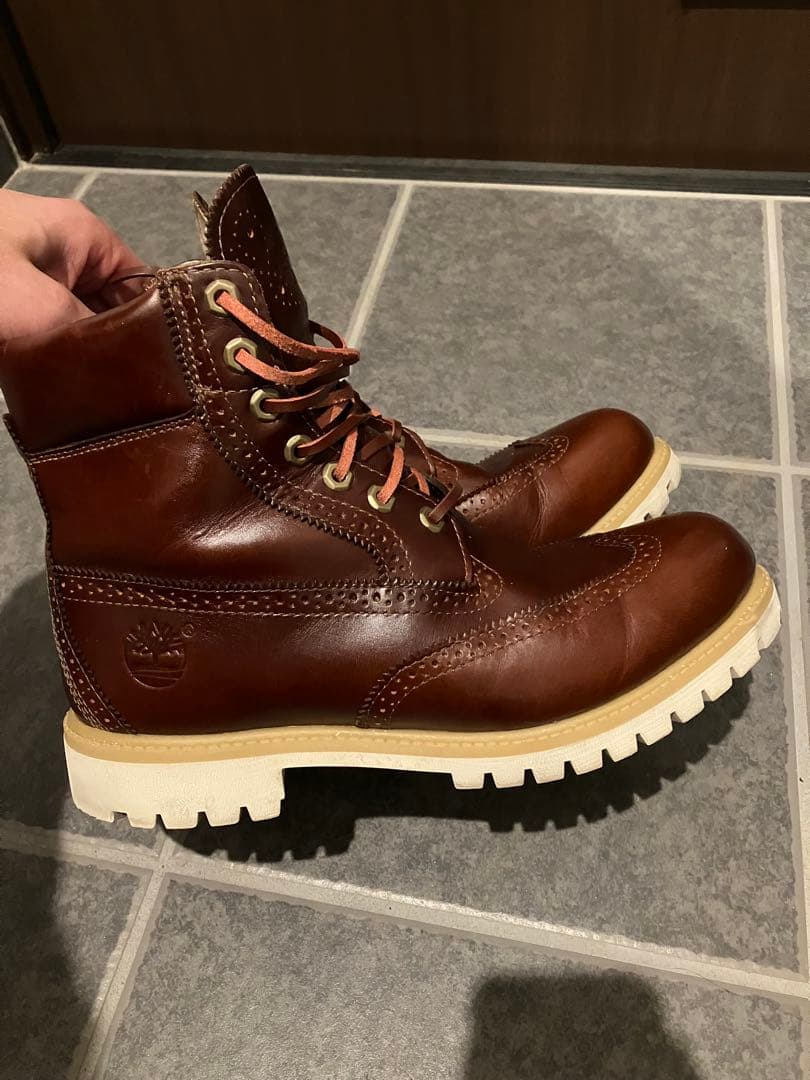 希少　Timberland ブラウン ワークブーツ