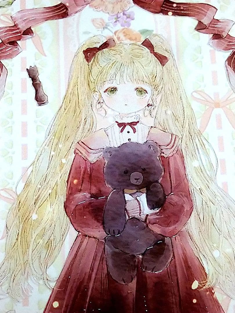 ✩のこり１✩J1028＃小熊华尔兹(晶透)komos切り売り海外人物マステ女の子