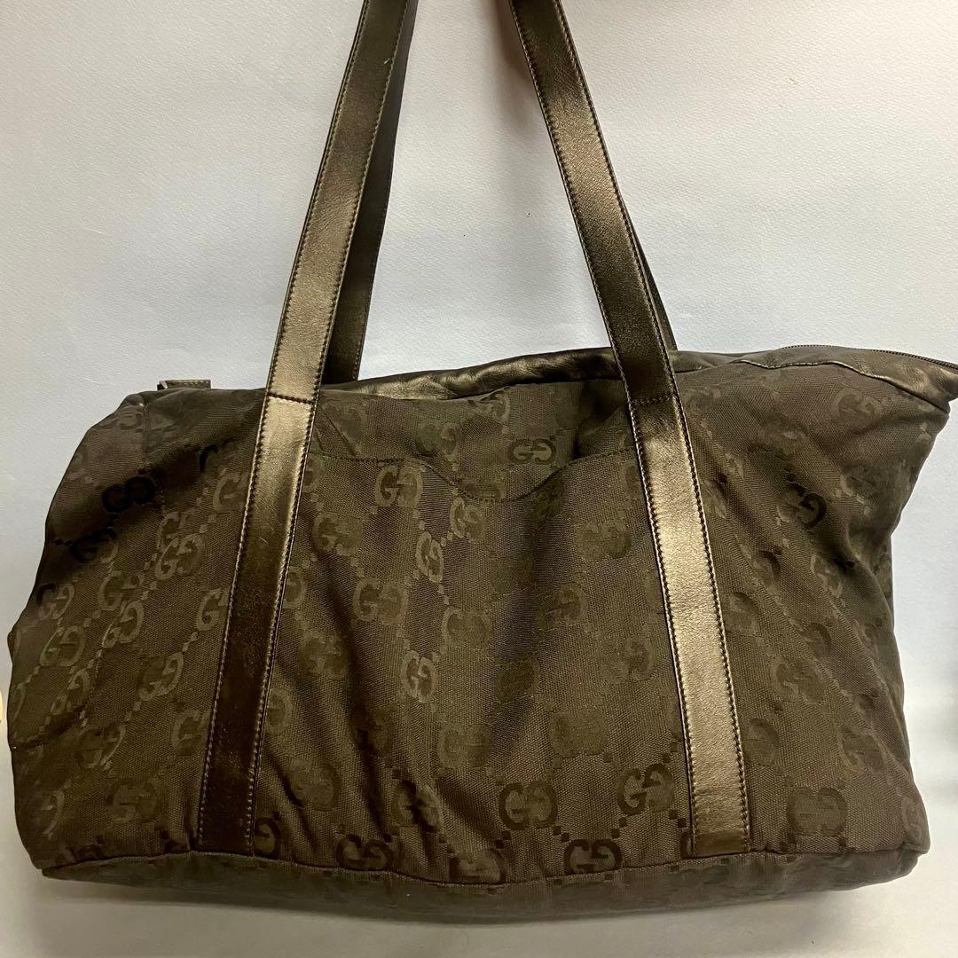 グッチ GUCCI ジャンボGGキャンパス ドッグキャリーバック