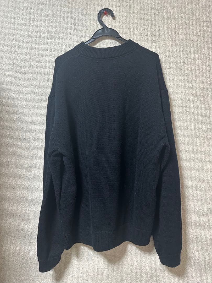 [開封]Kith Venom Sweater Black (Marvel) L