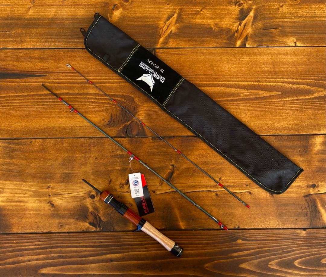 トラウトロッド　4ft7inch パックロッド　渓流釣り ベイトロッド　山女魚