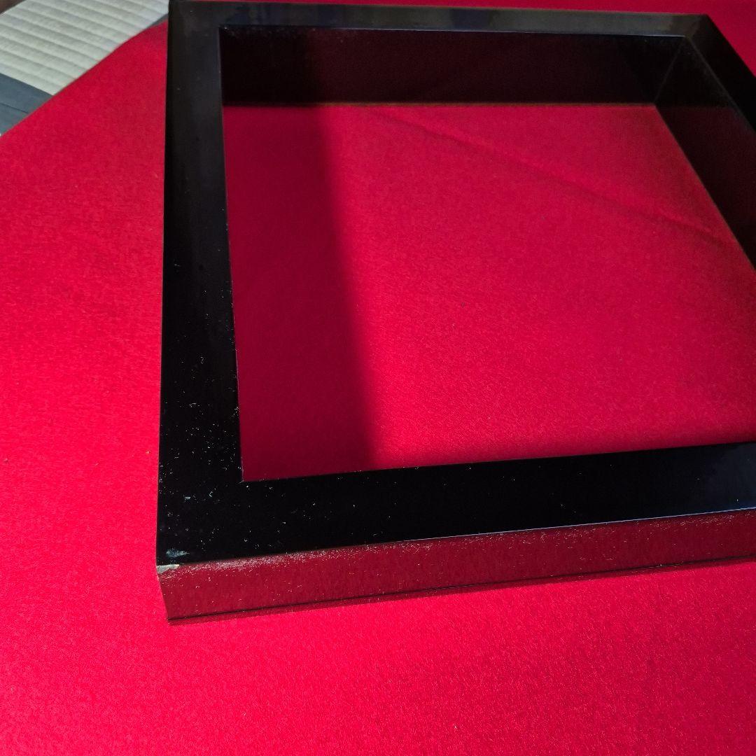 前志芸男作.沈金桐文様炉縁.共箱