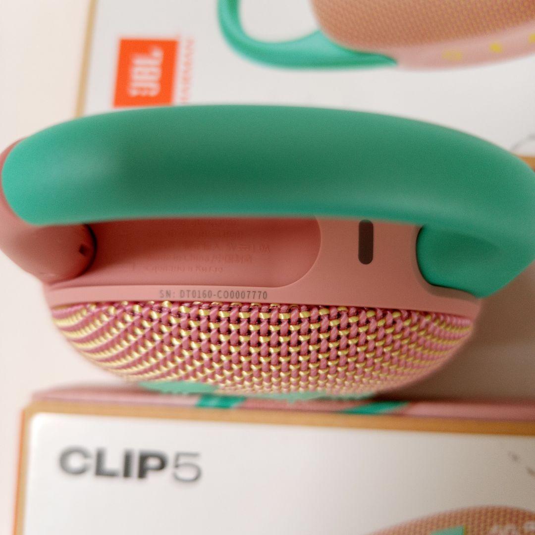 JBL CLIP5 スウォッシュピンク ワイヤレススピーカー 二台組