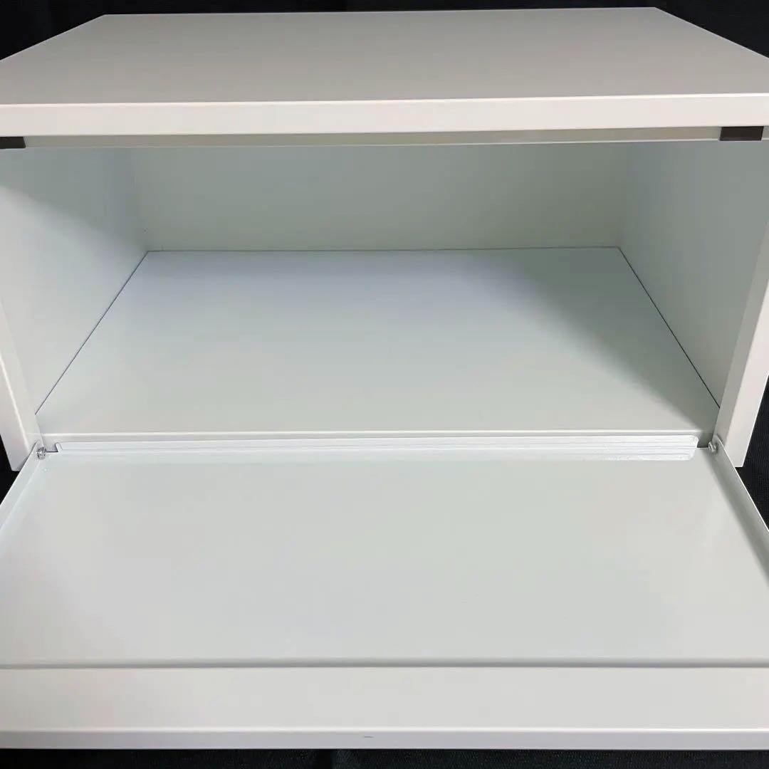 E-36351 白いトースターラック　奥行32　箱未開封品