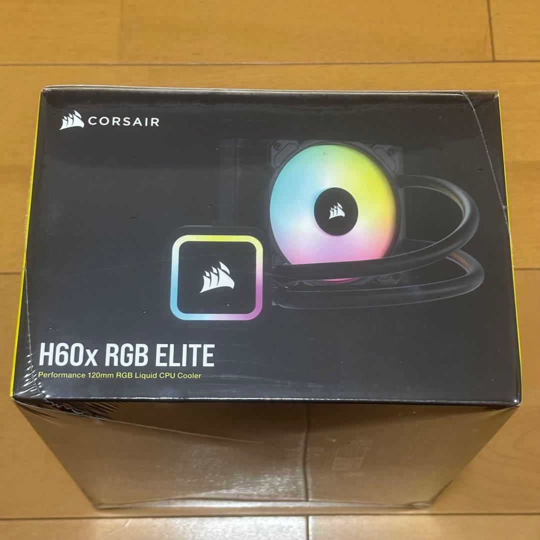 【未開封】CORSAIR iCUE H60x RGB ELITE 水冷式 CPU