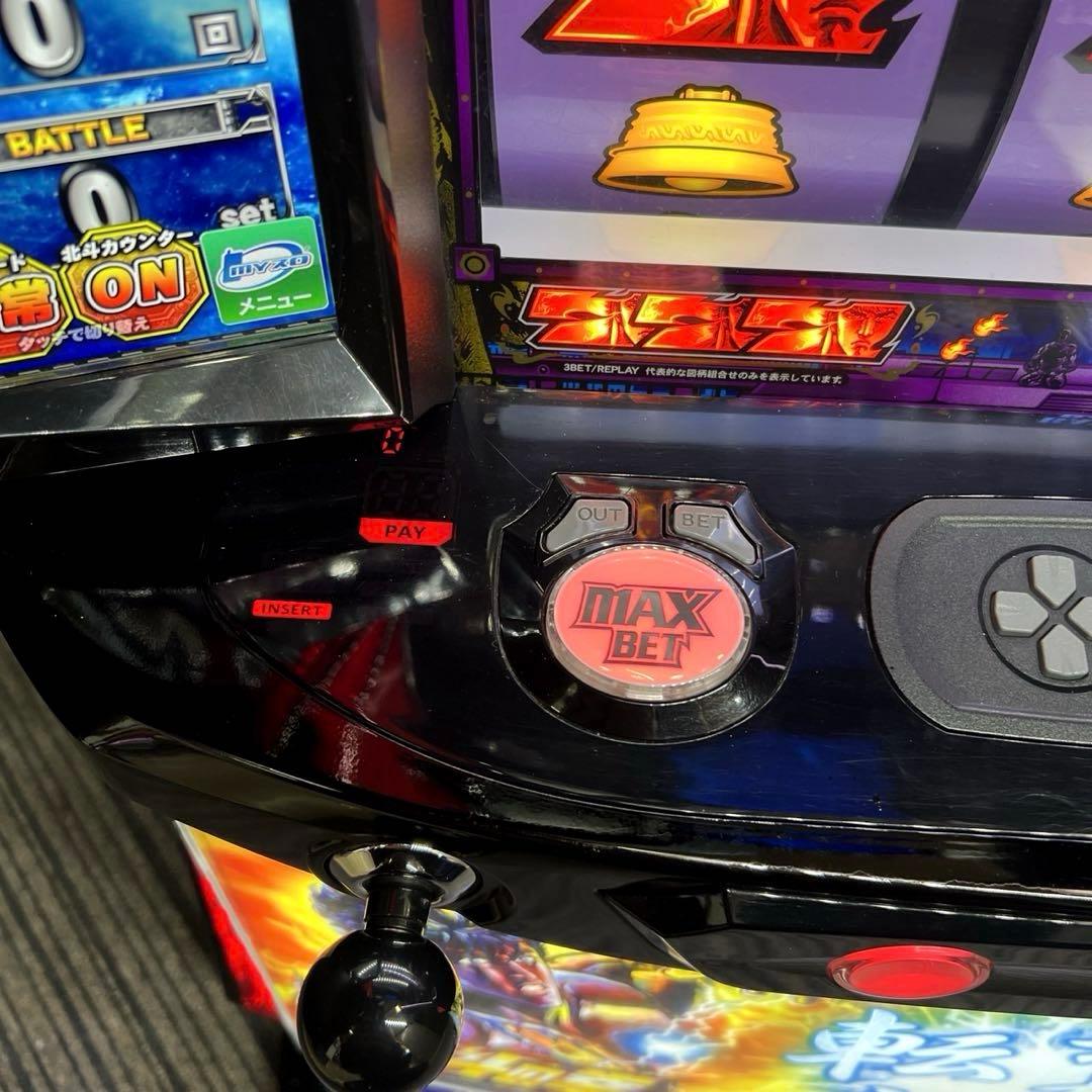 スマスロ「北斗の拳 」無想転生パネル　送料無料　パチスロ実機