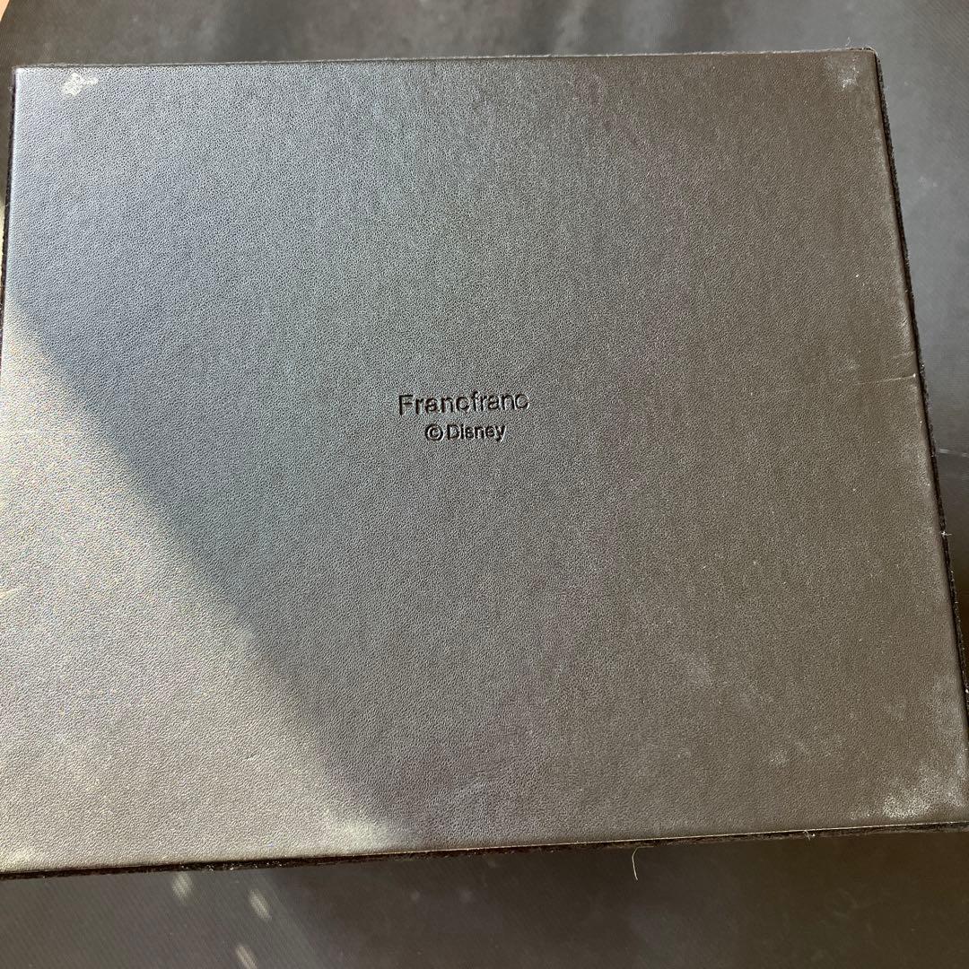 最安値 良品 francfranc コスメボックス ディズニー
