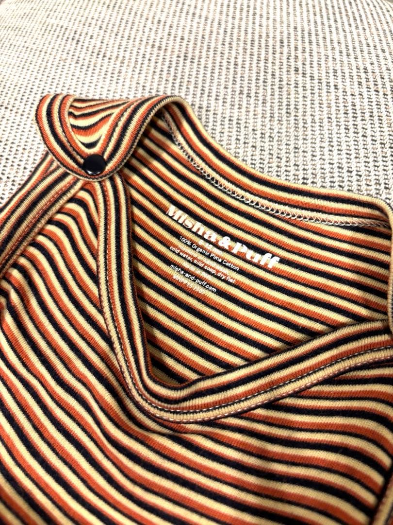 【美品】misha&puff Layette PimaOverall 6-12m