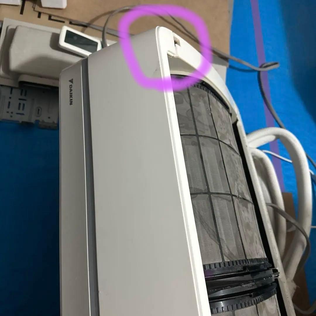 ダイキン　26畳　F80VTRXP-W 室内機とセットで購入