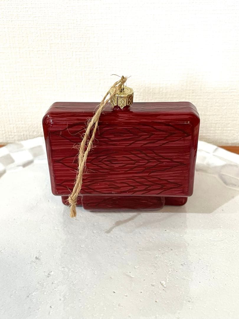 ガラスオーナメント　シガーズボックス