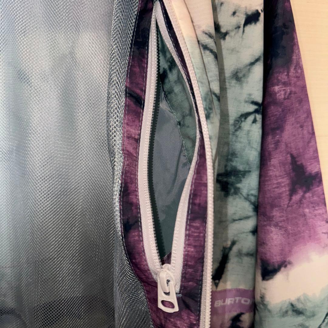 BURTON メルタージャケット＆パンツ 上下セット　スノーボードウェア白紫