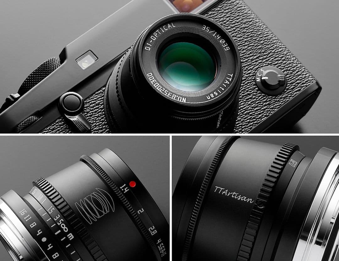 TTArtisan 35mm f1.4 レンズ　ソニーAPS-C用