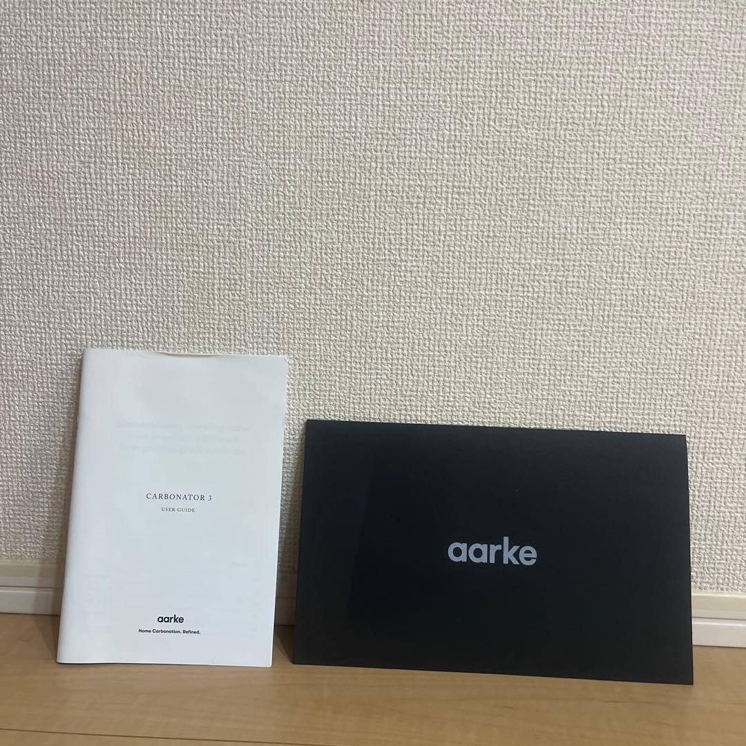 aarke CARBONATOR 3 炭酸水メーカー ブラック
