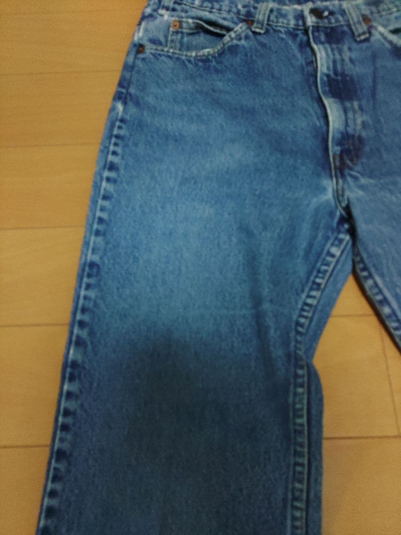 80sリーバイス517オレンジタブアメリカ製　スコービルジップ