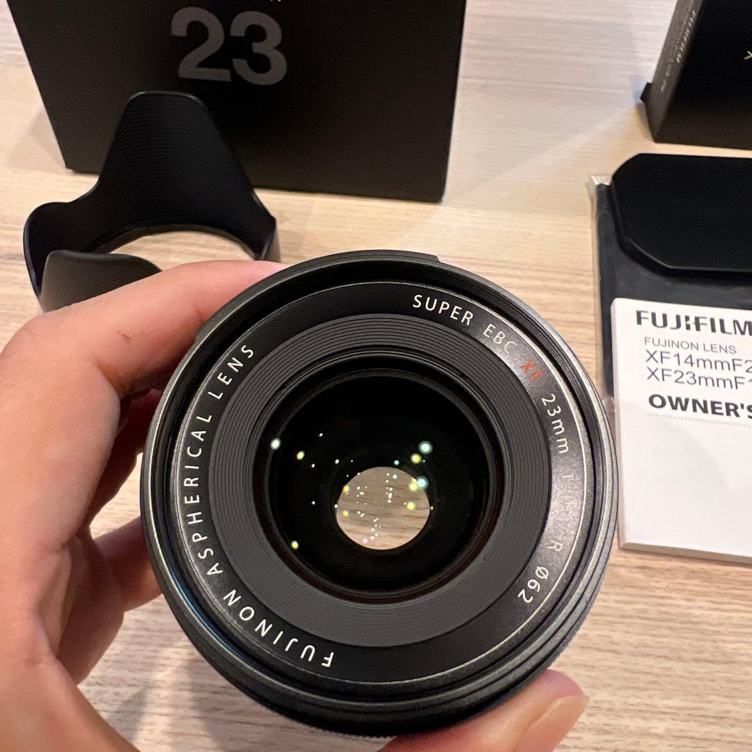 XF23mmF1.4 R 別売レンズフード付き