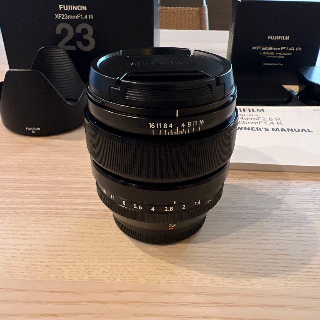 XF23mmF1.4 R 別売レンズフード付き