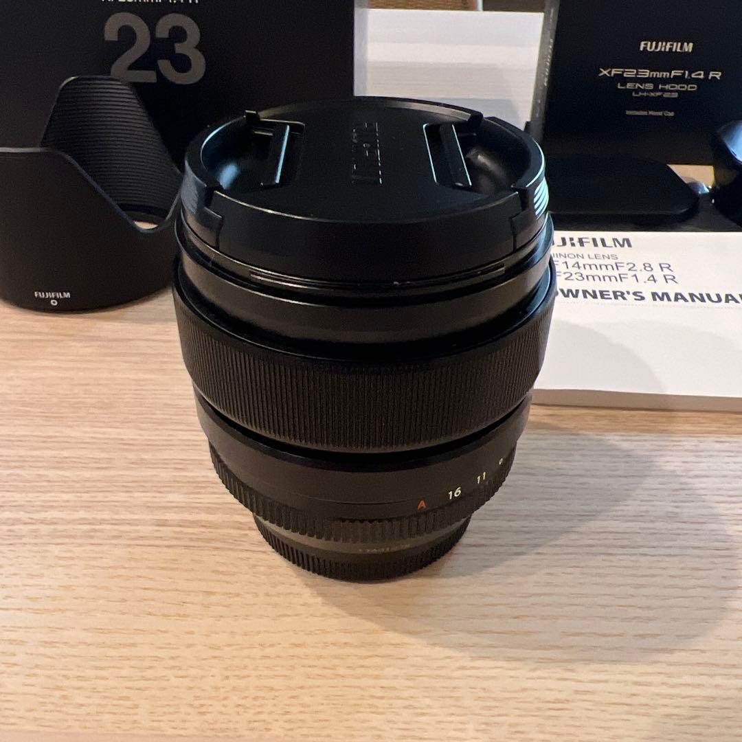 XF23mmF1.4 R 別売レンズフード付き