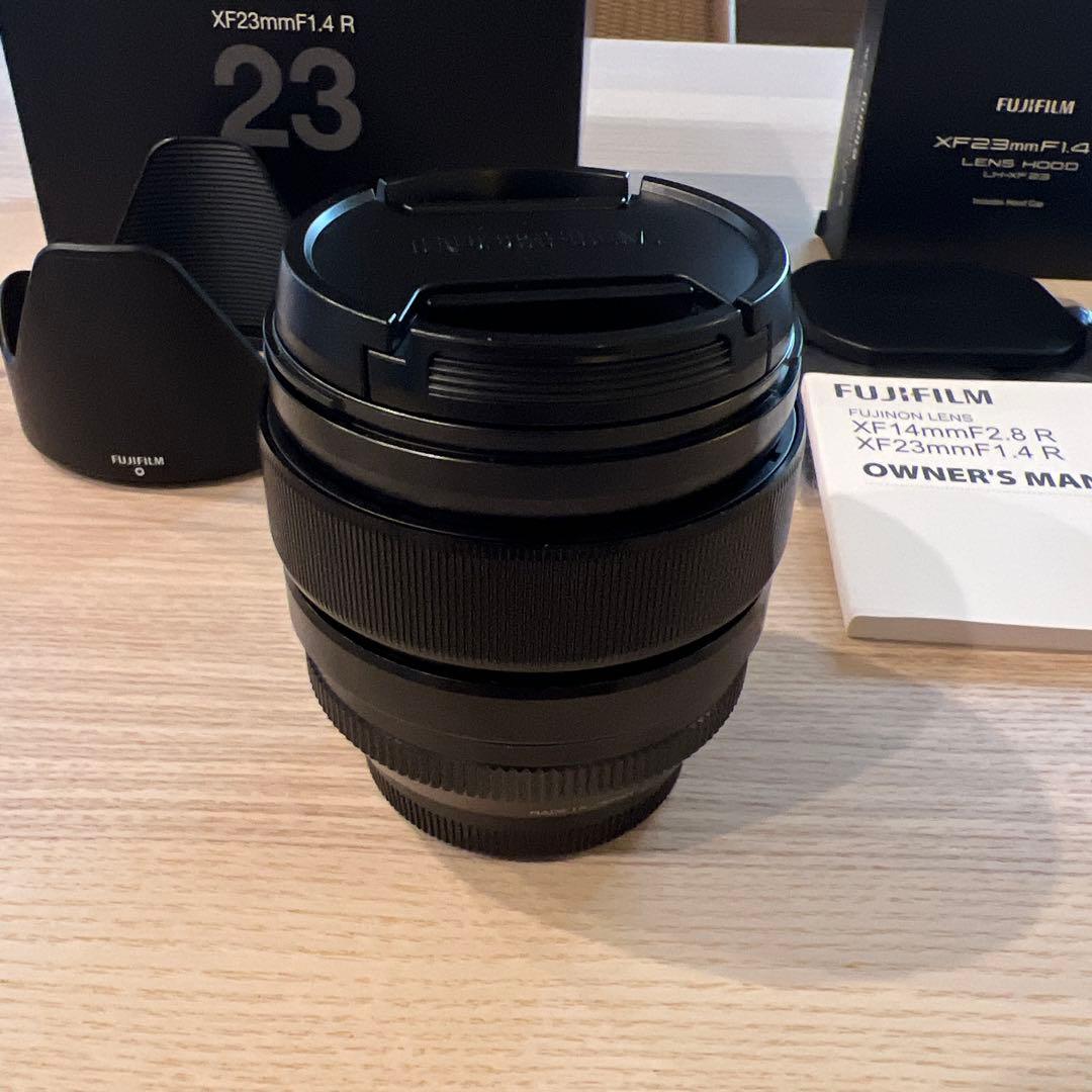 XF23mmF1.4 R 別売レンズフード付き