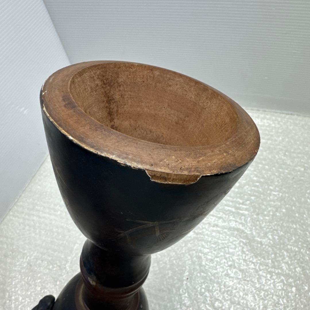 か*ろ様 小鼓　胴　鼓胴 鶴