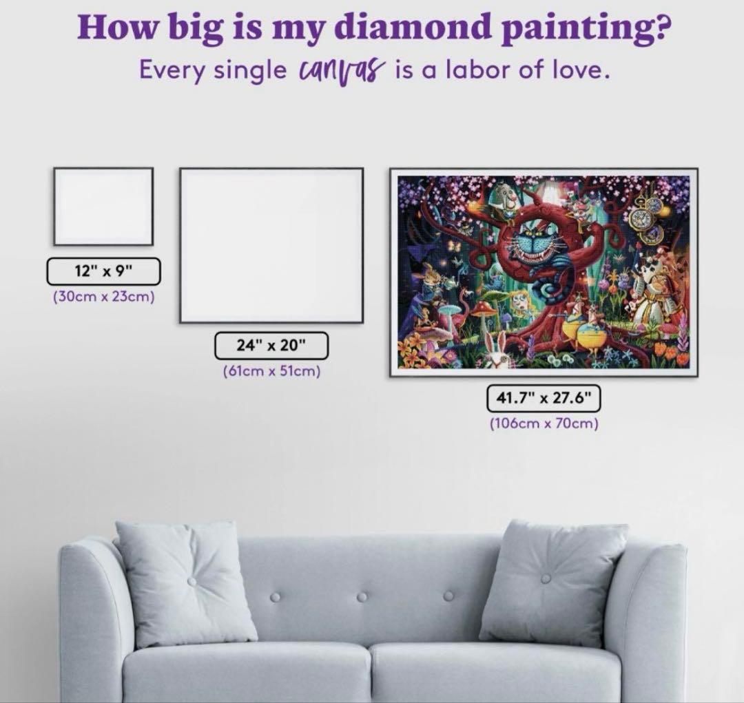 はる★ダイヤモンドアートクラブ　Alice in Wonderland