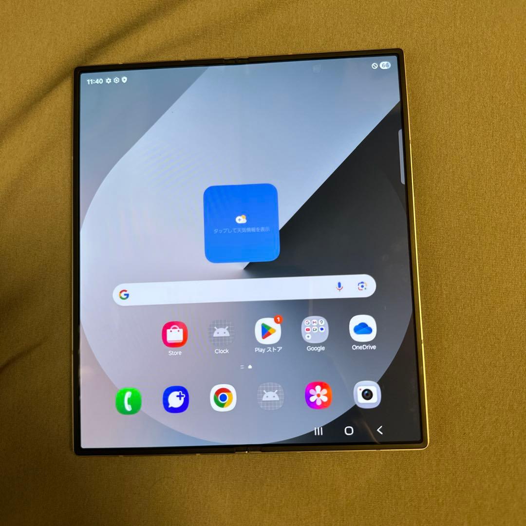 SAMSUNG GALAXY Z FOLD 6　SCG28 SiMフリー