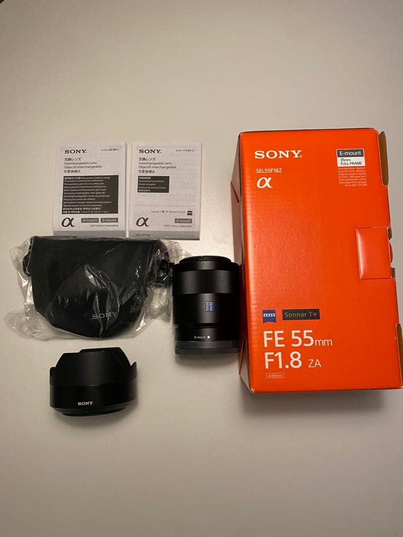 レンズ(単焦点) SONY Sonnar T* FE 55mm F1.8 ZA SEL55F18Z