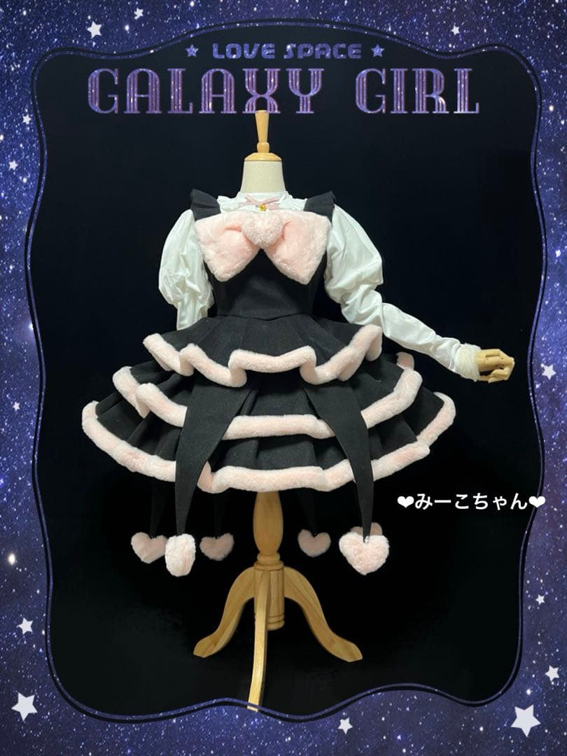 見習いキューピッド　2点セット★黒　甘ロリ　しゅくれどーる　ロリィタ　ロリータ