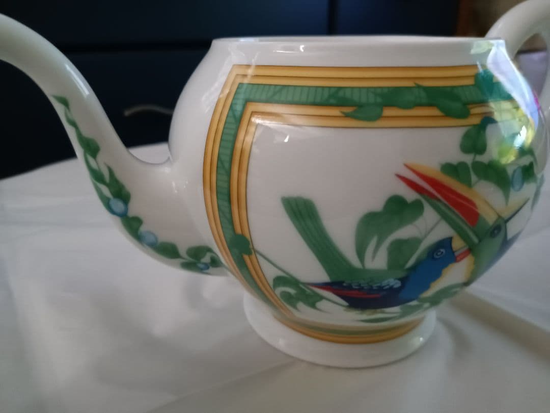 【エルメス】HERME　トゥカン　ポット　プレート2枚セット