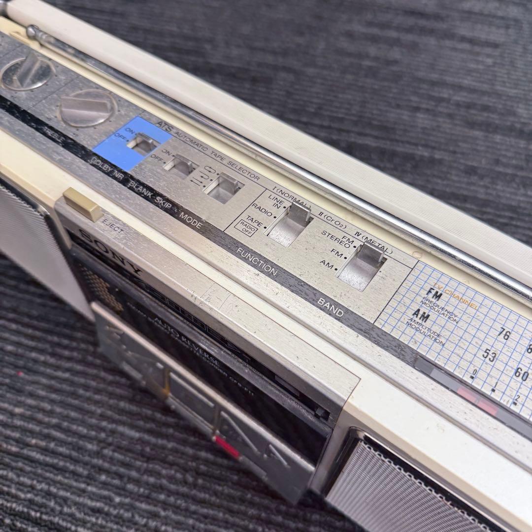 昭和 レトロ 当時物 カセット デッキ SONY CFS-F11