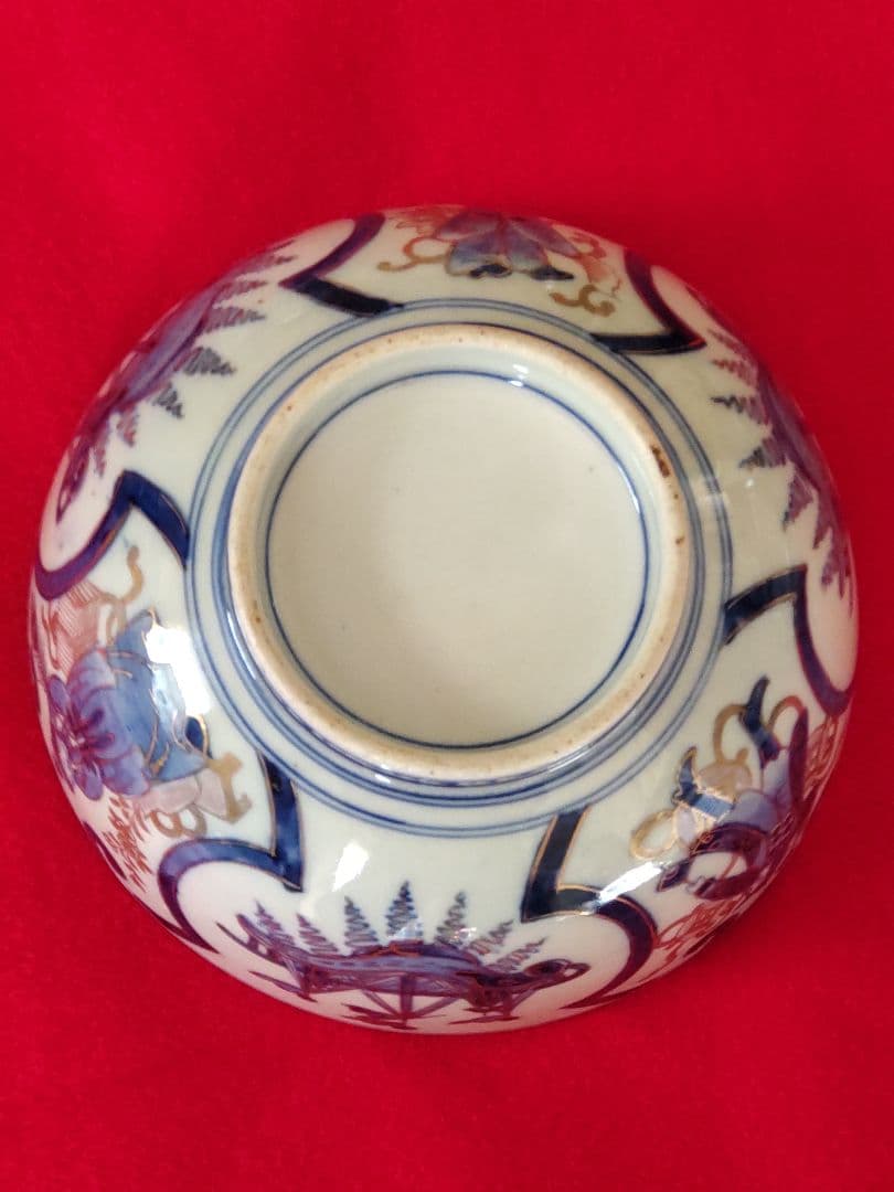 古伊万里四艘船文鉢。