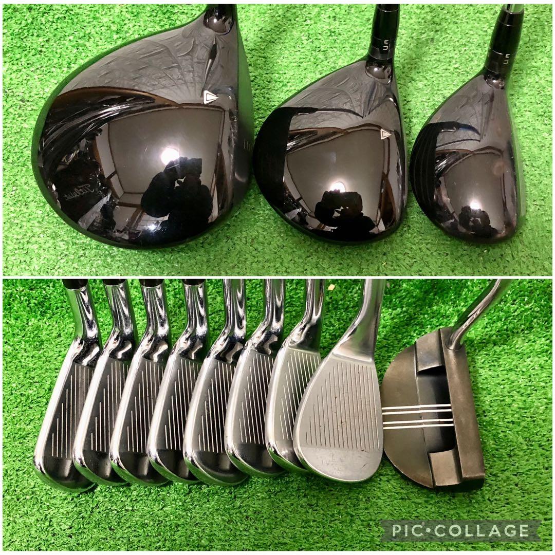 初心者おすすめ☆メンズ ゴルフクラブセット☆タイトリスト☆高級キャディバッグ付