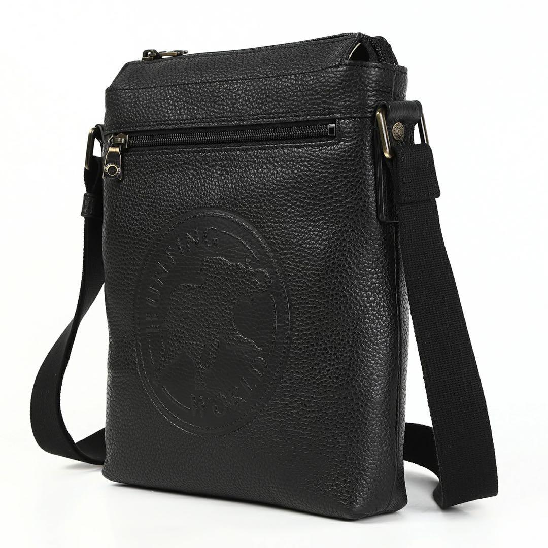 ハンティング ハンティングワールド ショルダーバッグ 肩掛け ブラック